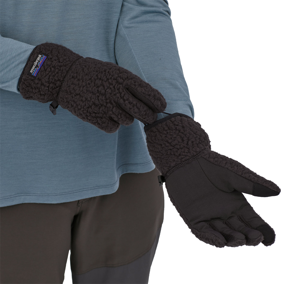Retro Pile Gloves