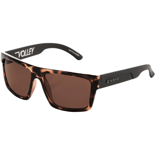 Volley Tort Matte Black Polarized