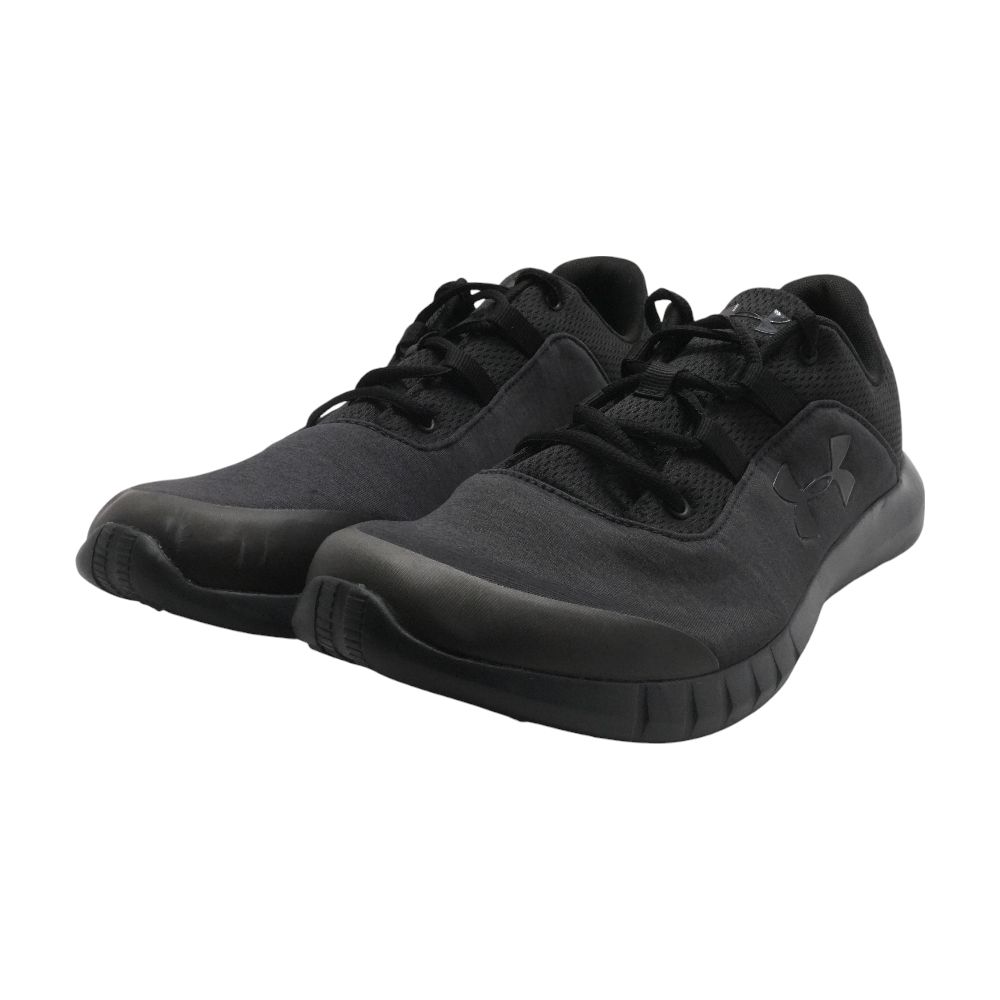 Charged Black Low Top Athletic Shoes