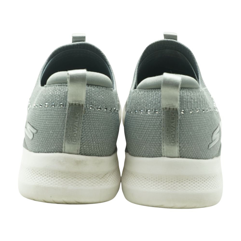 Adalia Go Walk Gray Slip On Athletic Shoes