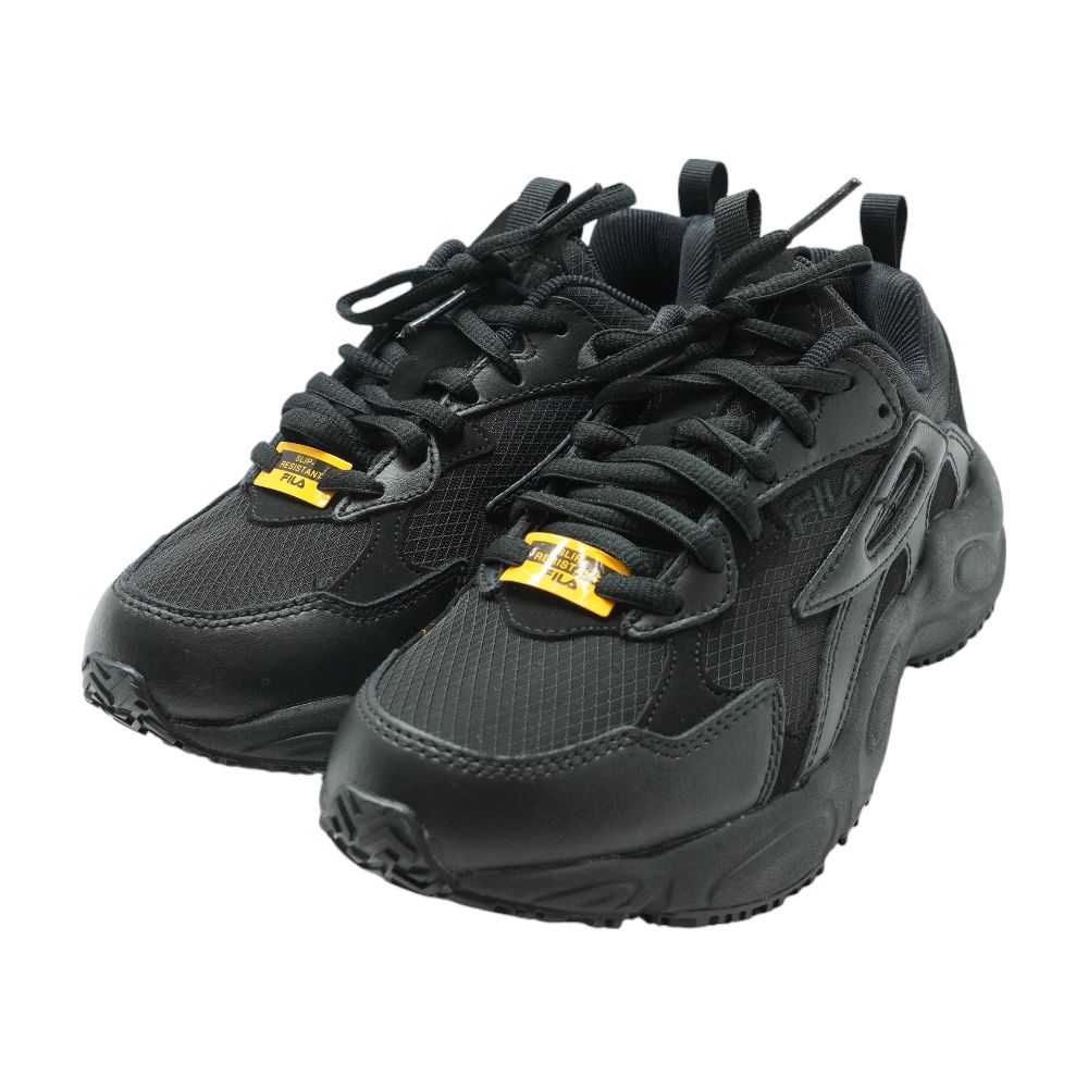 Working Comfort Black Work Athletic Shoes